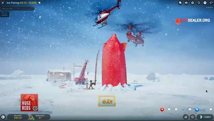 Wie funktioniert das Ice Fishing Live Casino?